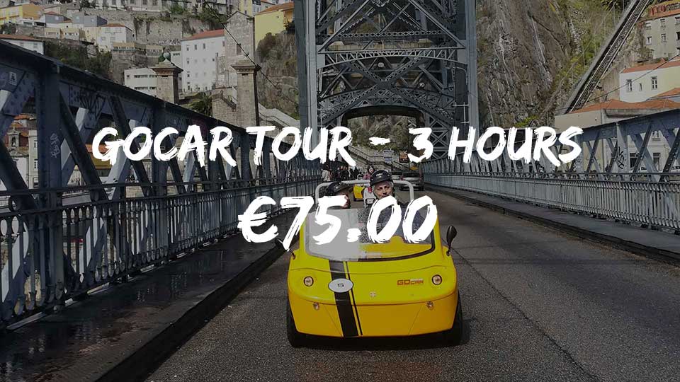 Porto GoCar Tour 3 Hours