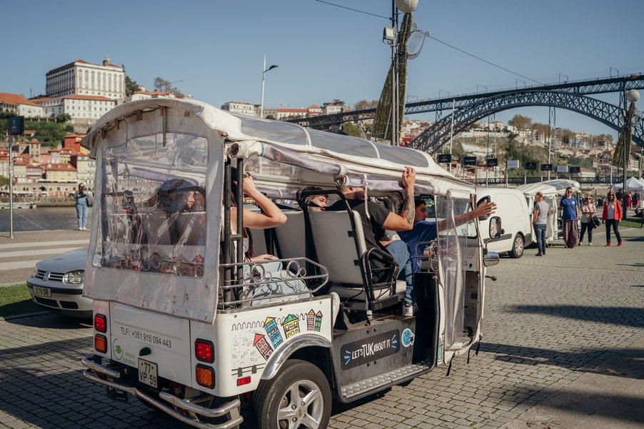 TukTuk Ride Along the Douro River