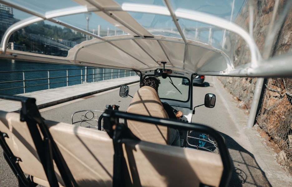 Scenic TukTuk Ride by the Douro Riverside