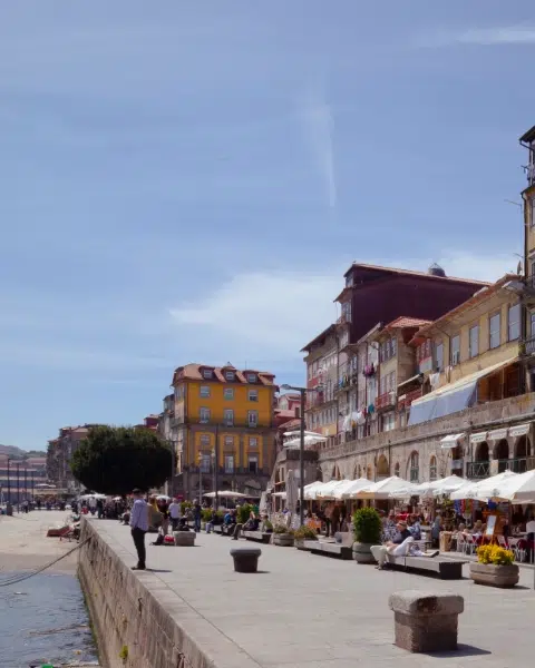 cais da ribeira do porto