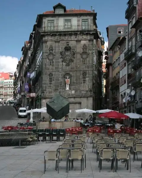 porto praça da ribeira foto atual
