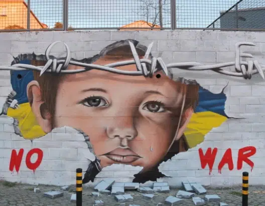street art porto Slava Ukraini