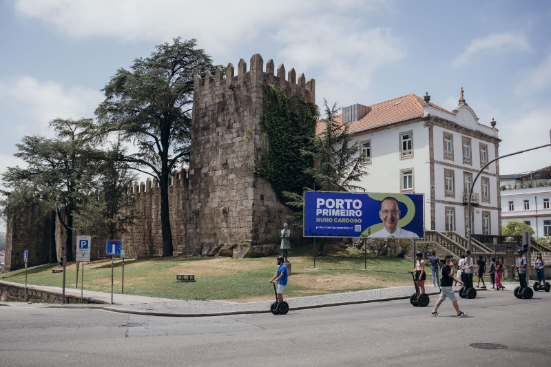 Porto Segway tour by the castle walls with BlueDragon