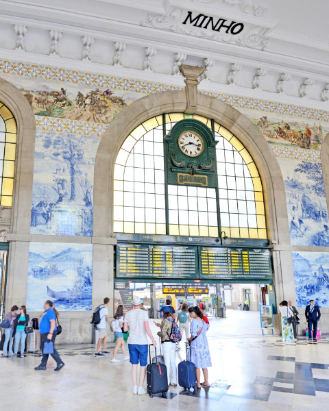 estaçao de sao bento atrio Intérieur de la gare de São Bento