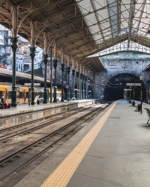 Voies ferrées de la gare de São Bento