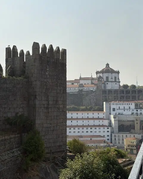 beautiful viewpoint in porto