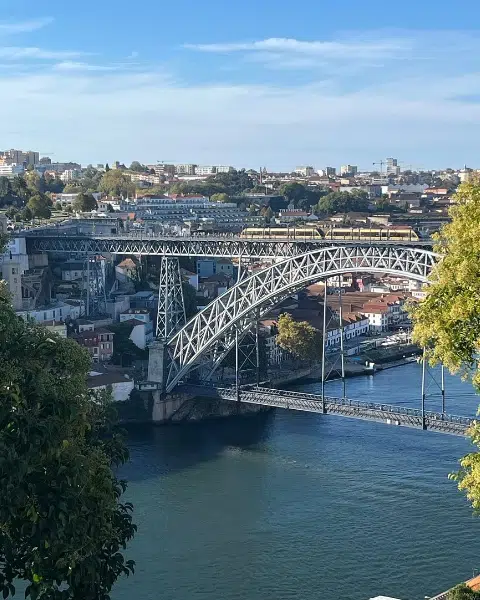 dom luis bridge in porto